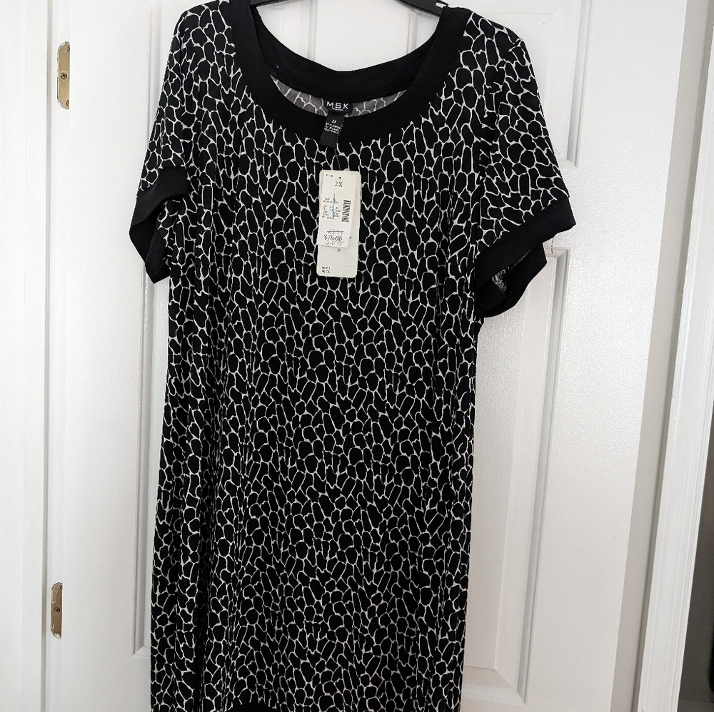 MSK Dress 2X NWT - Picture 3 of 6